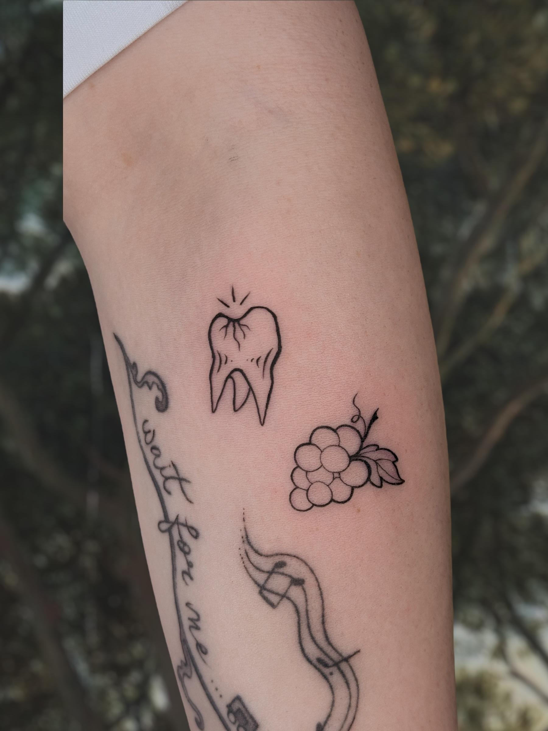 tooth and grape tiny