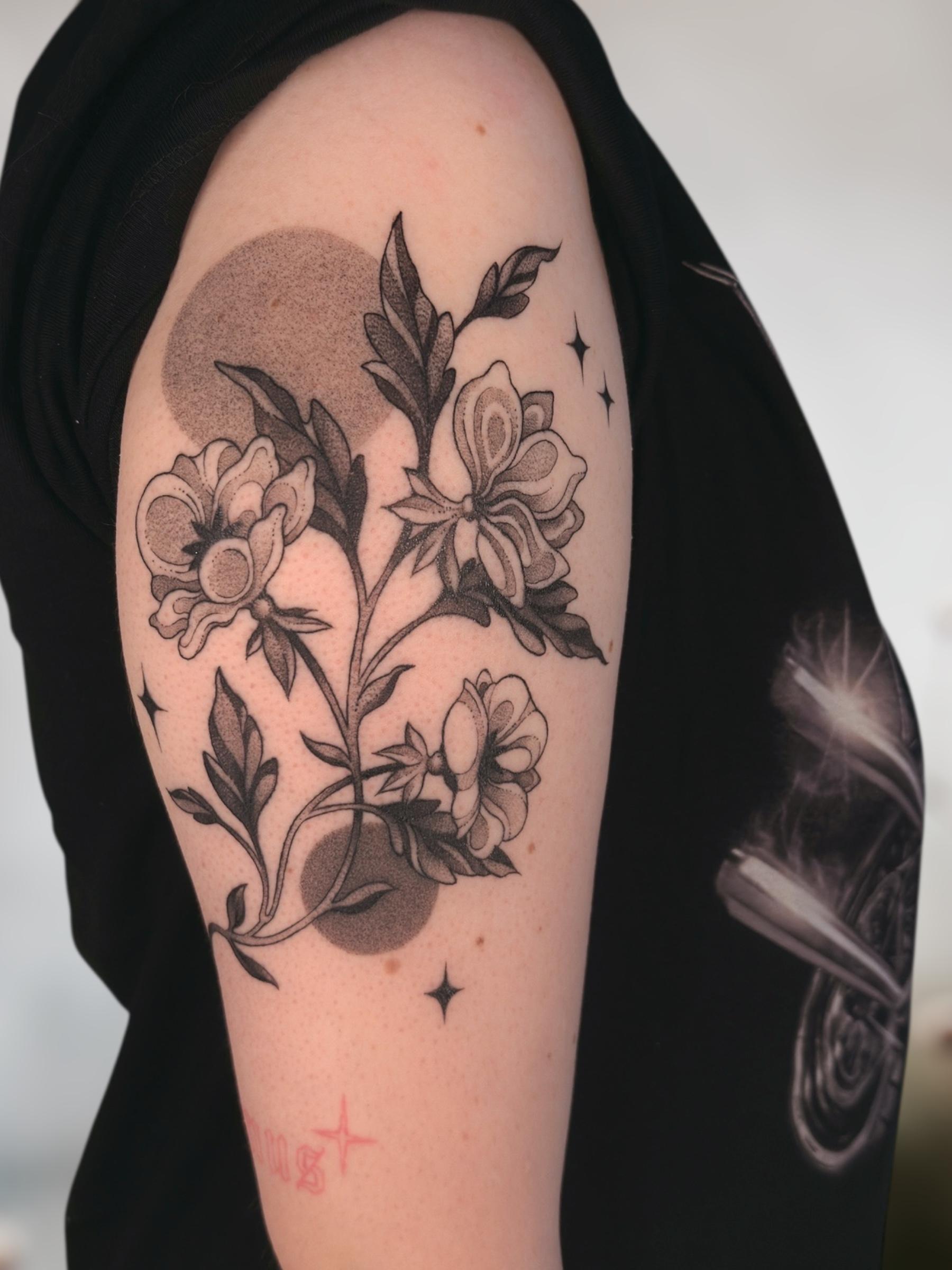 whimsy flowers with balls oona 